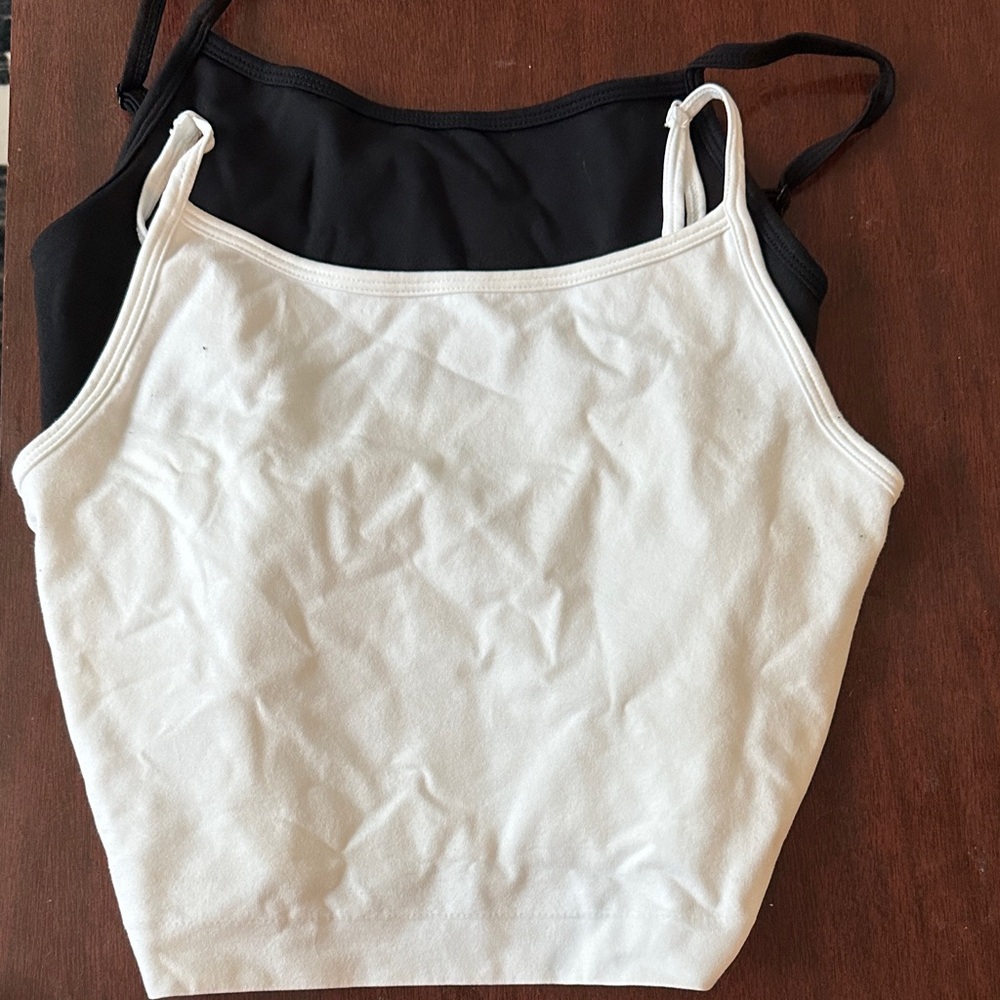 Freshwear Black and White Camisole